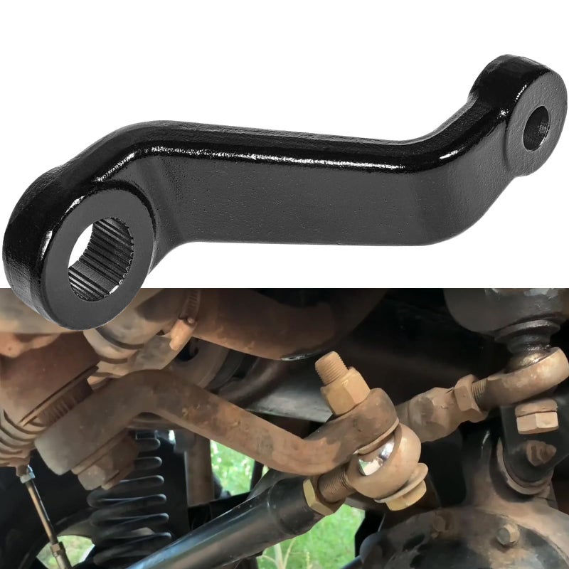 Drop Pitman Arm 6605 for 256inch Lifts for 8706 Jeep Wrangler TJ YJ 8401 Cherokee XJ Comanche MJ For Power Steering Applications Only